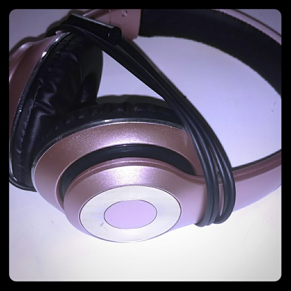 Pink Headphones